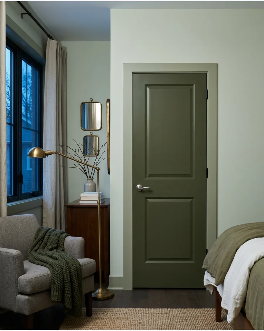 29. Tonal Door and Wall Combination