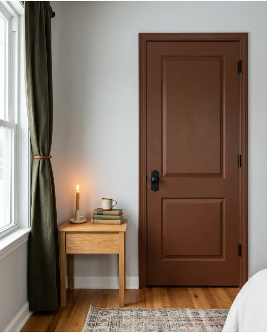 3. Burnt Umber Door