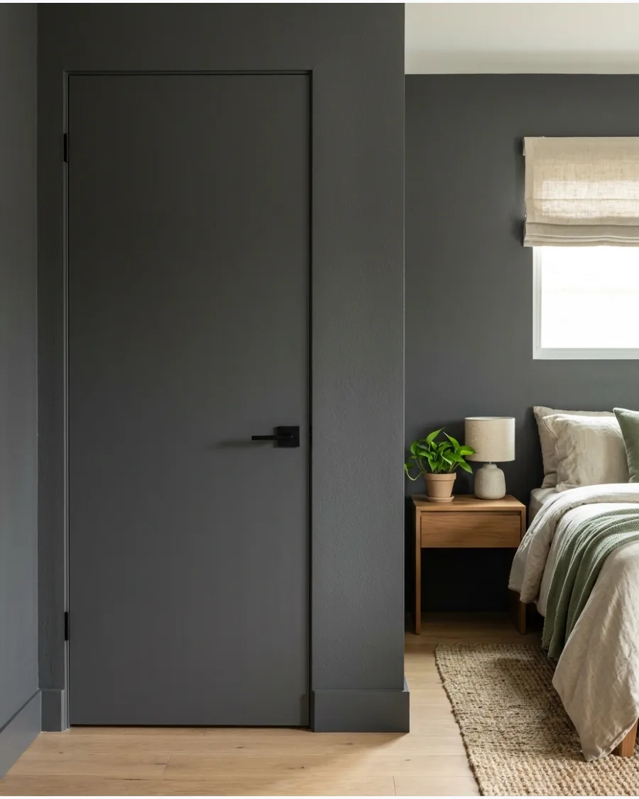 31. Monochrome Matte Door