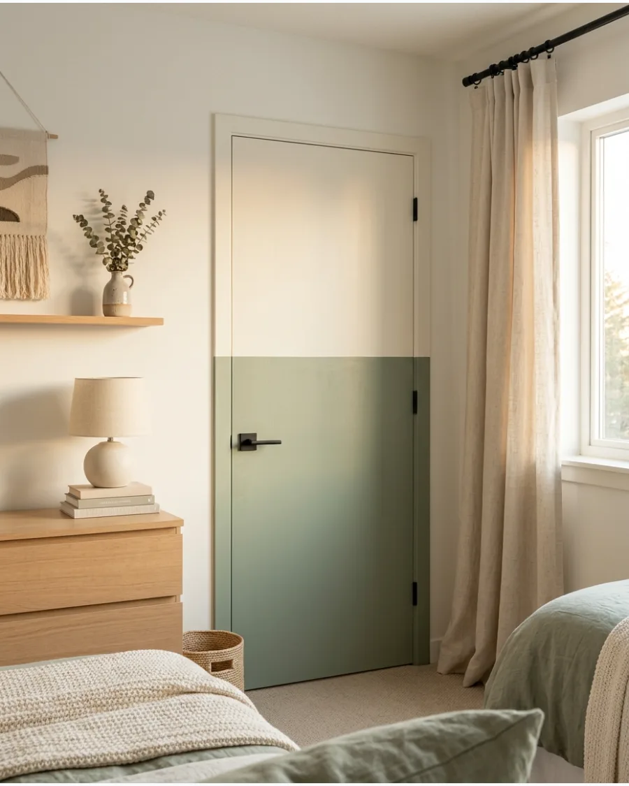33. Two-Tone Horizontal Door