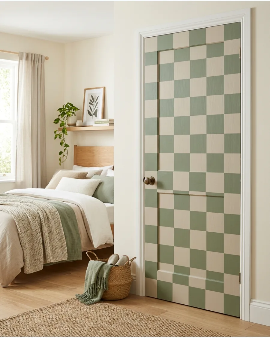 41. Checkerboard Door