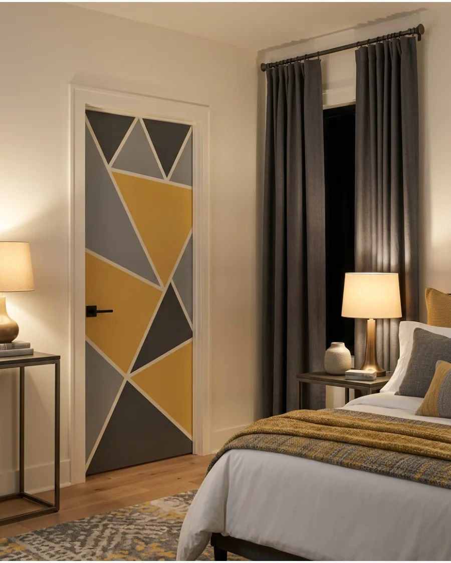 42. Geometric Shape Door