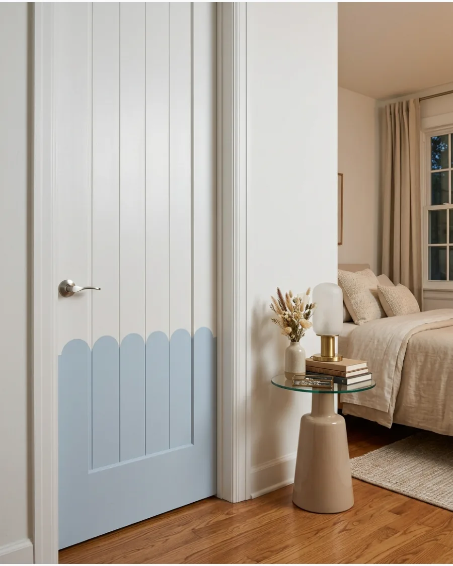45. Scalloped Door Pattern