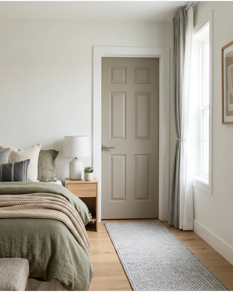 7. Warm Greige Door