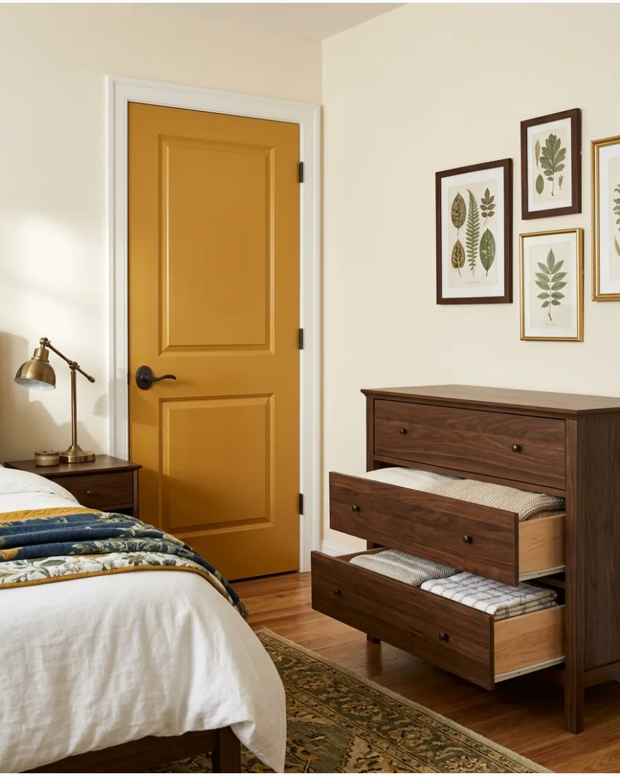 8. Ochre Yellow Door