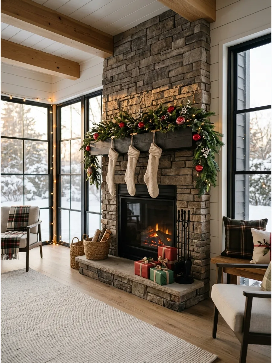 11. Make a Fireplace the Focal Point