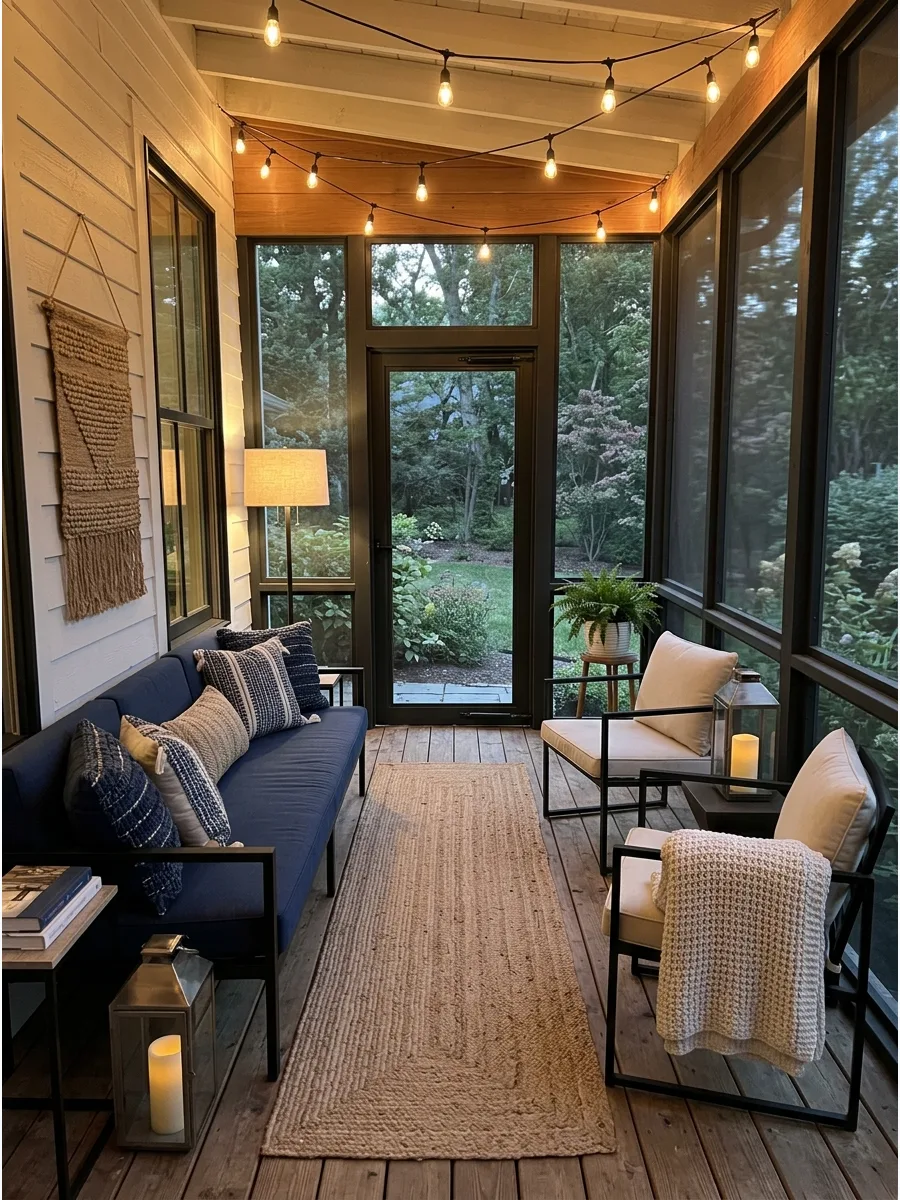 19. Use a Simple Linear Furniture Layout
