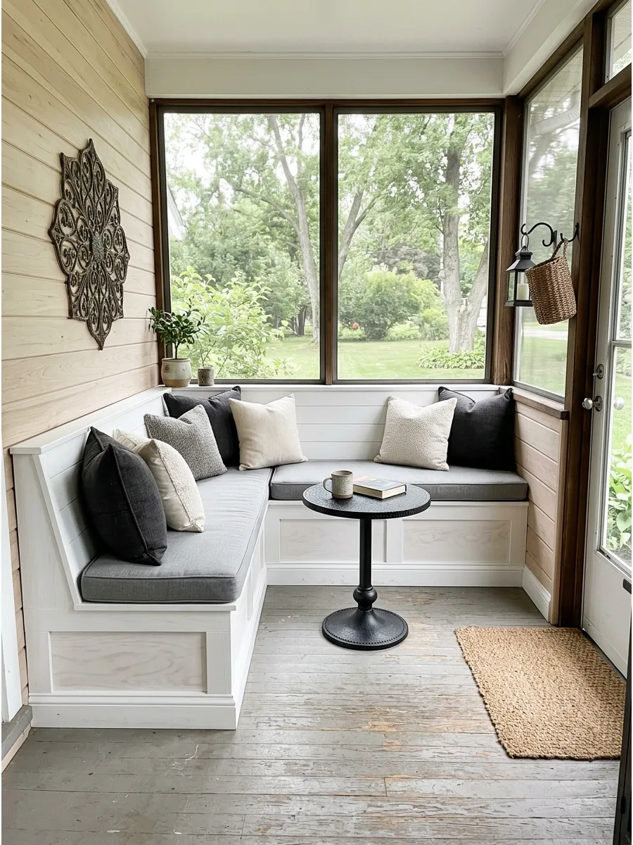 20. Build a Corner Banquette