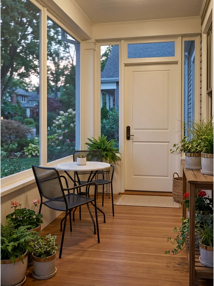 25. Create a Two-Person Bistro Area