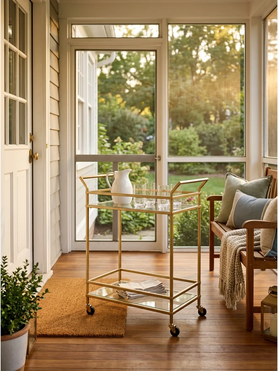 40. Use a Movable Bar Cart