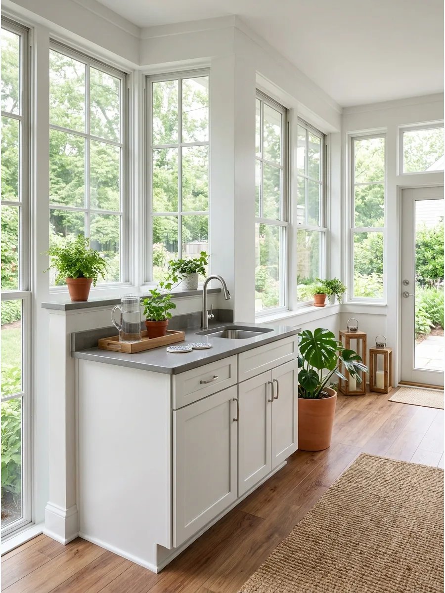 44. Add a Compact Porch Kitchenette