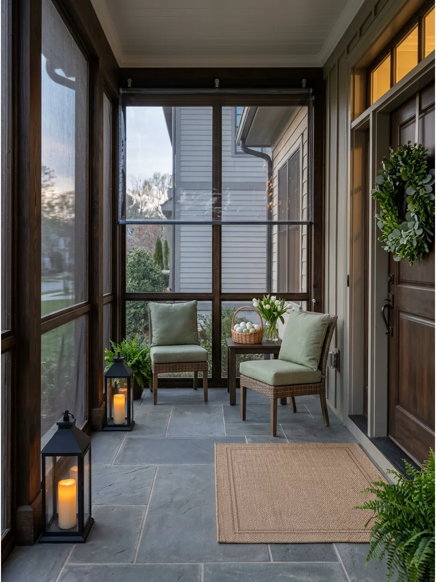 46. Dual-Layer All-Season Porch Screens