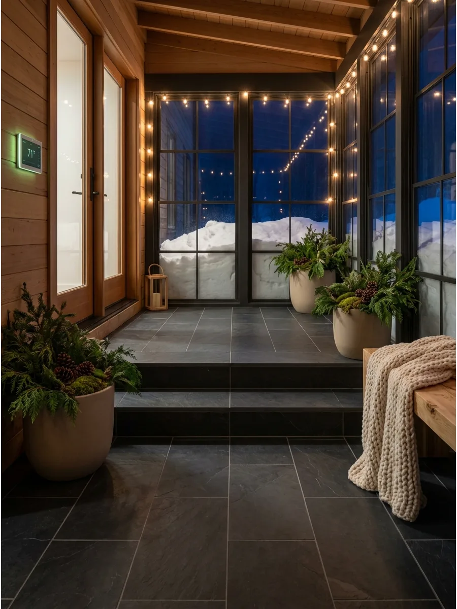 49. Consider Professionally Installed Heated Flooring