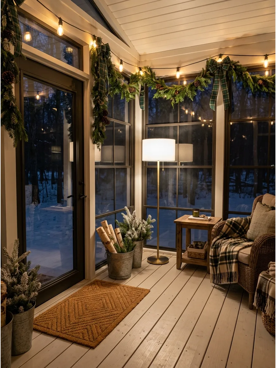 56. Add Adjustable Lighting for Every Season