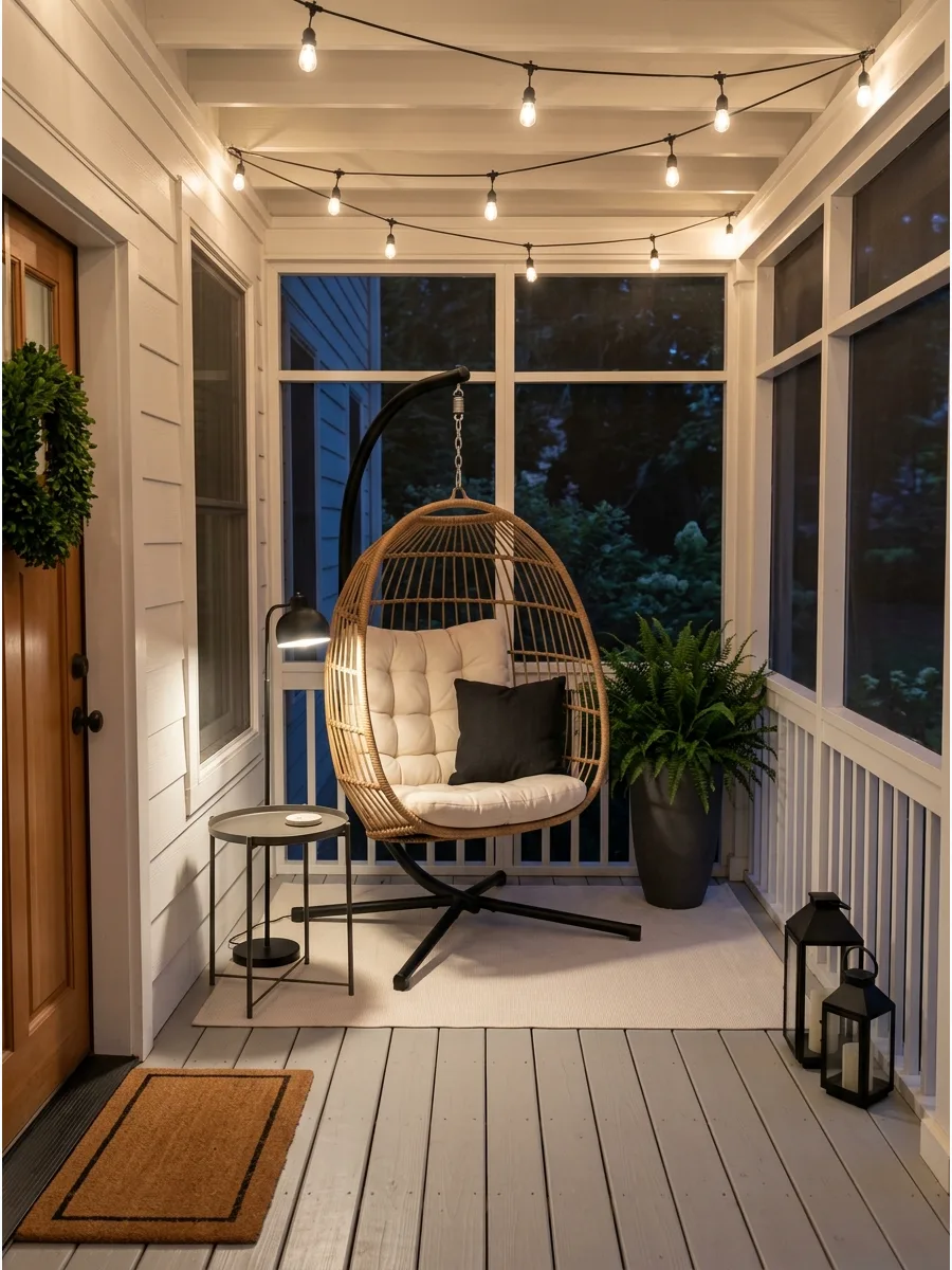 6. Create a Hanging-Chair Corner