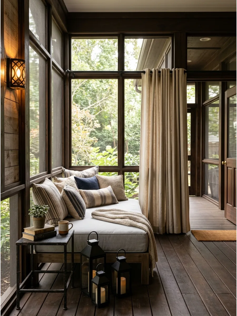 64. Create a Screened Sleeping Porch