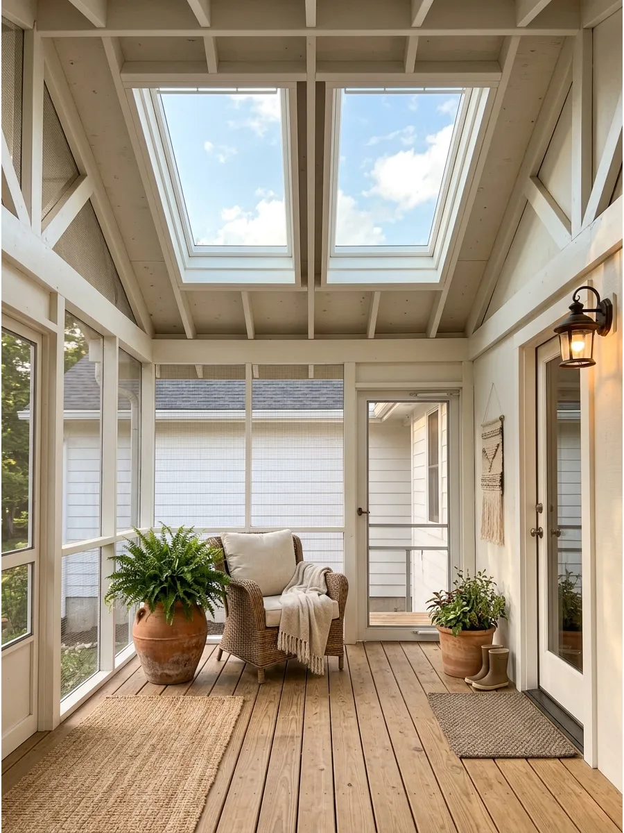 69. Add Skylights to a Screened Enclosure