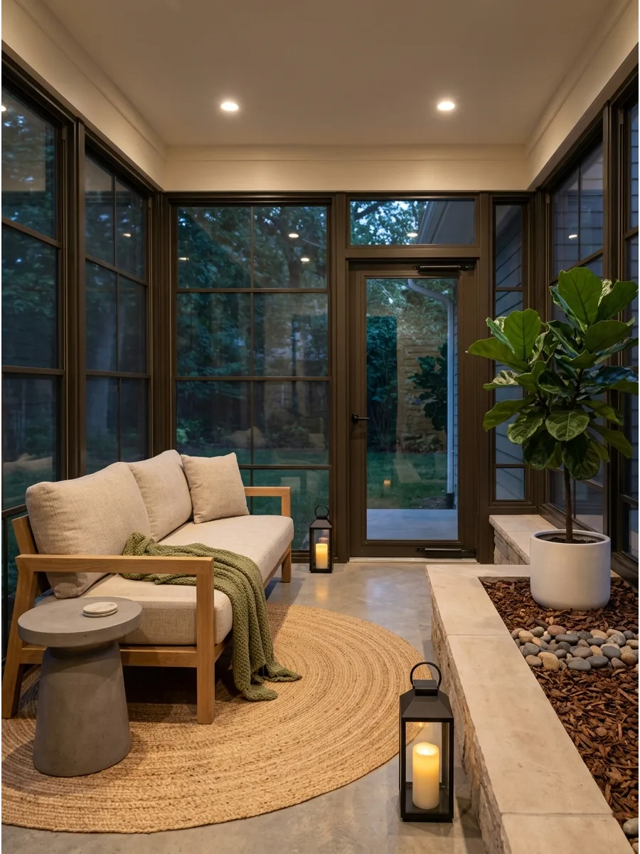 70. Design a Modern Organic Porch