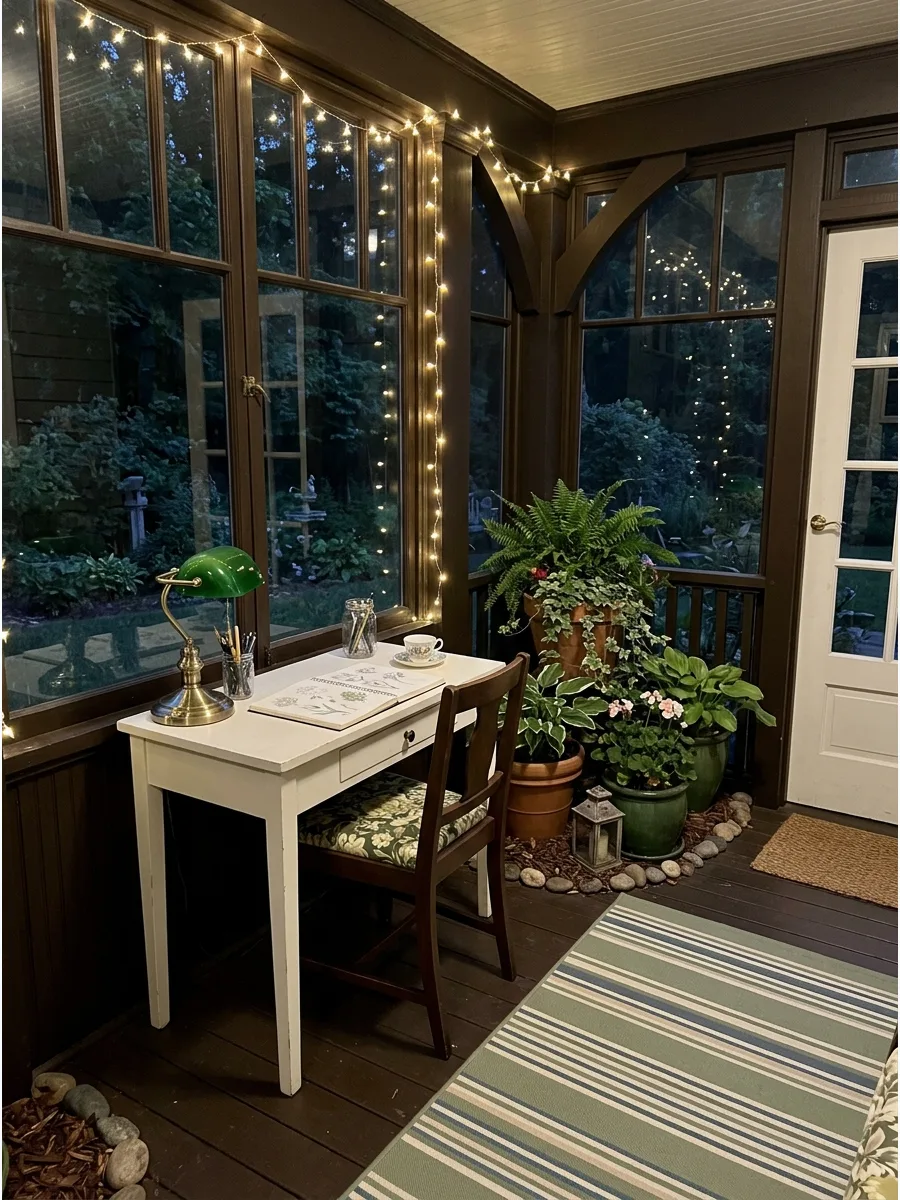 80. Build an English Conservatory Look