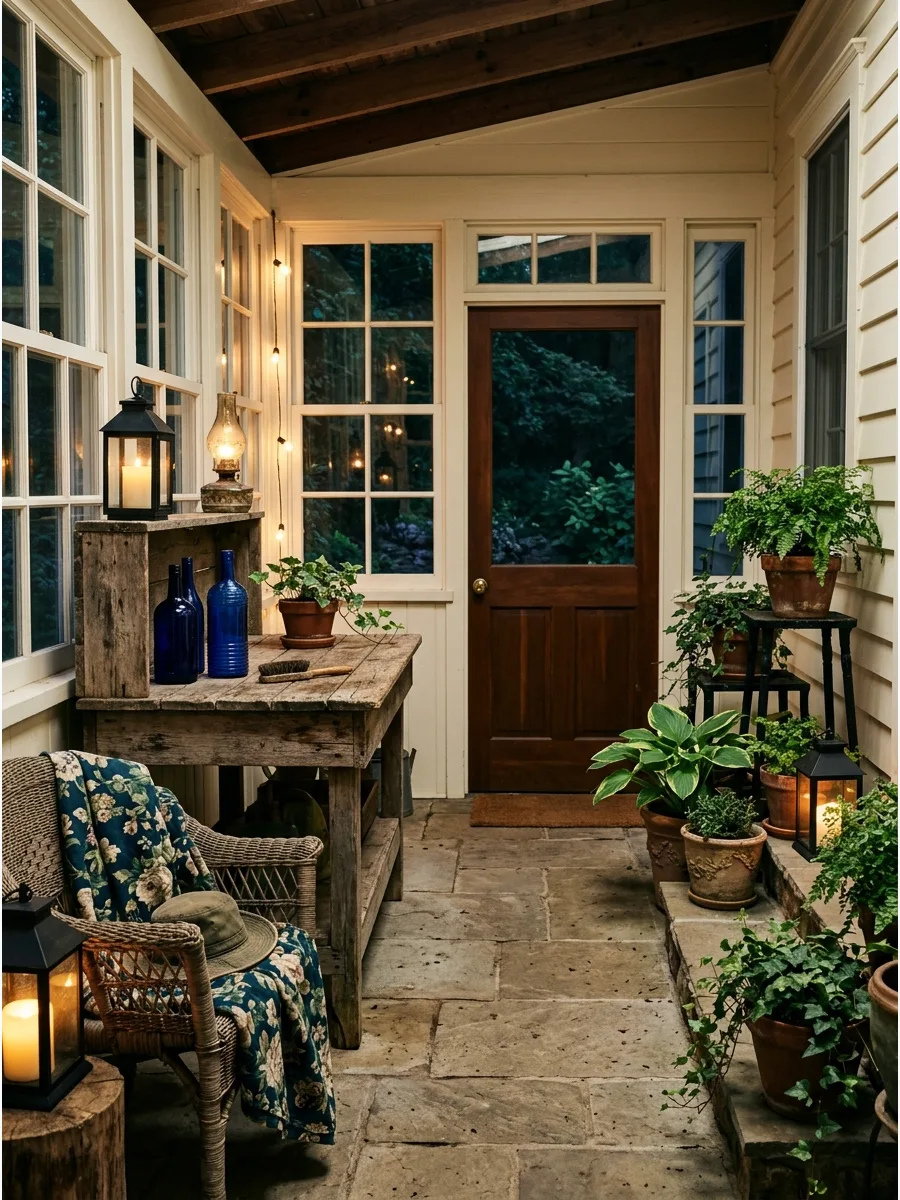81. Style a Vintage Garden Room