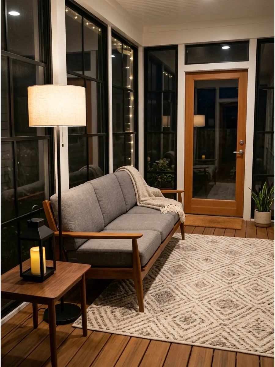 83. Design a Midcentury-Inspired Porch