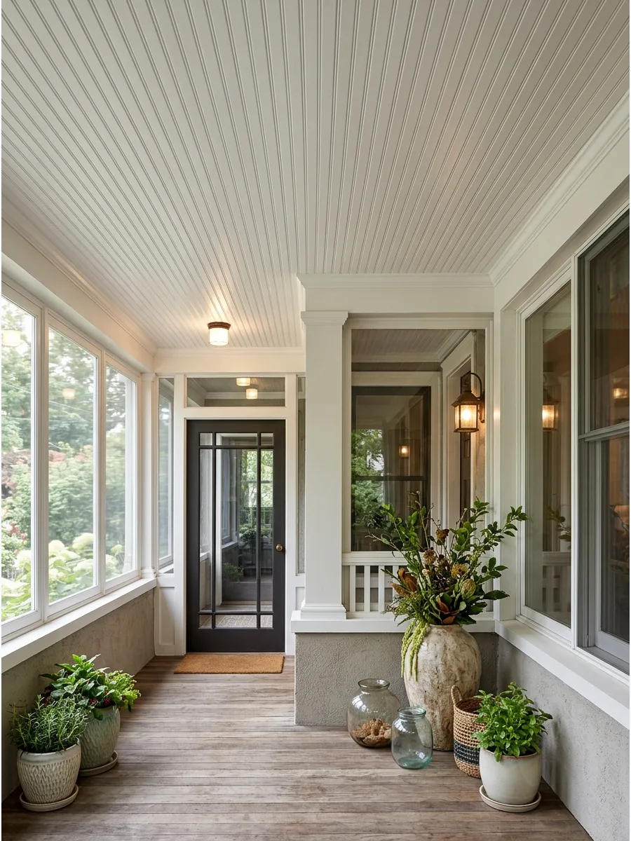 86. Install a Beadboard Ceiling