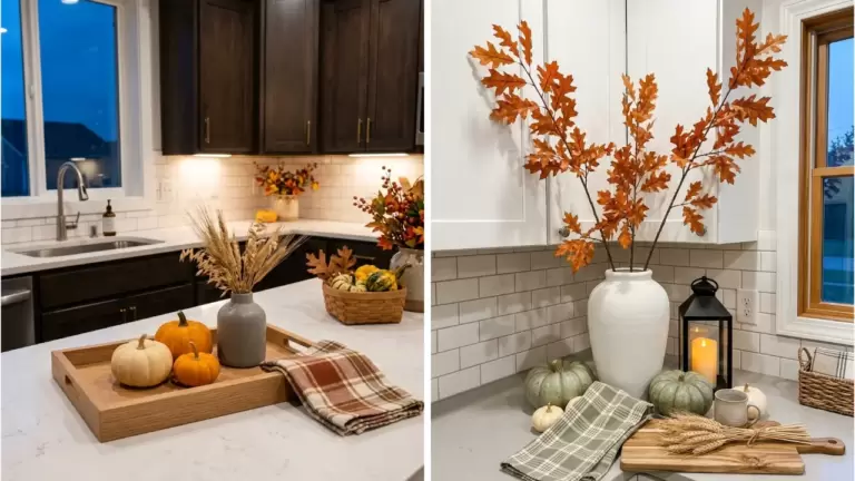 60 Fall Kitchen Countertop Decor Ideas
