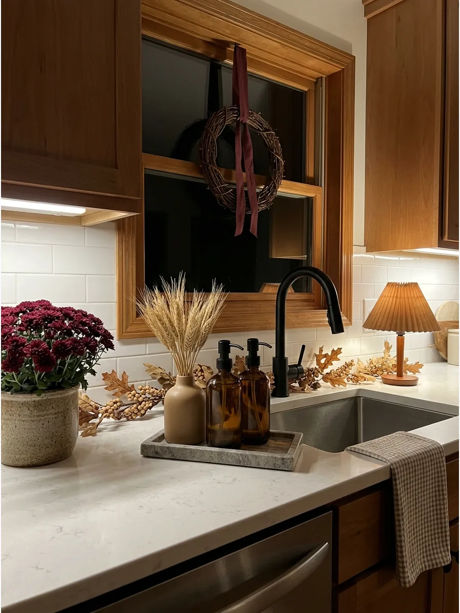 31. Fall Sink Side Display