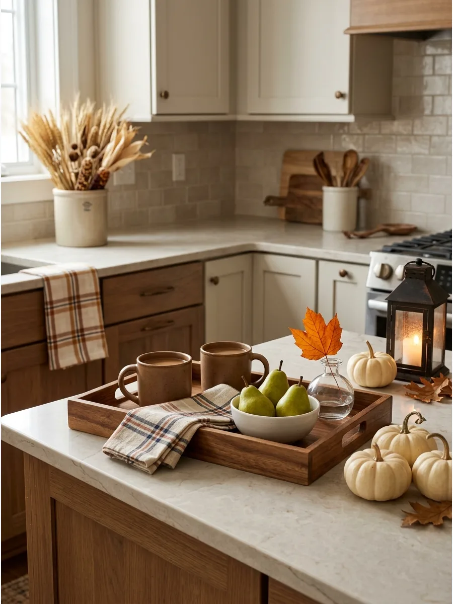 34. Autumn Breakfast Tray