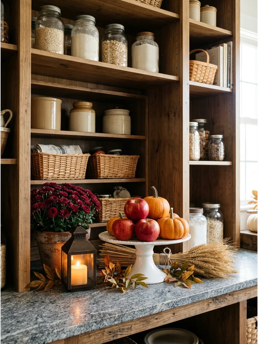 46. Seasonal Produce Cake Stand