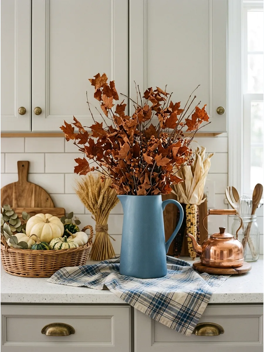 48. Blue and Rust Color Palette
