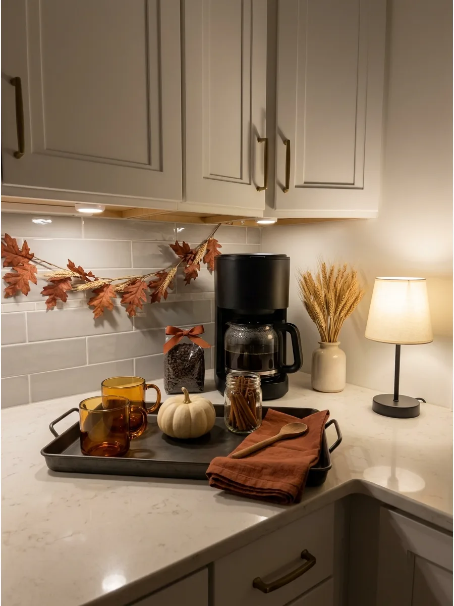 7. Fall Coffee Station