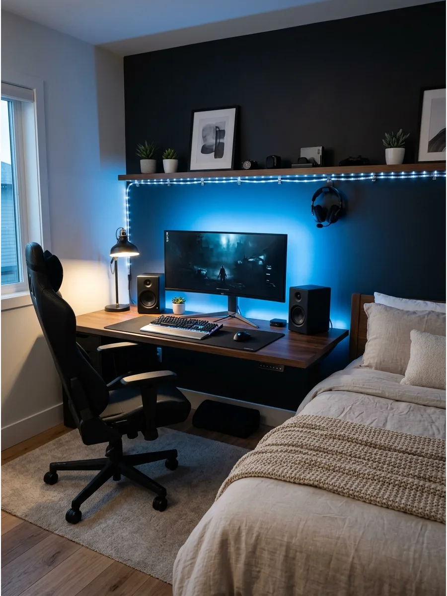 10. Backlit Monitor Setup
