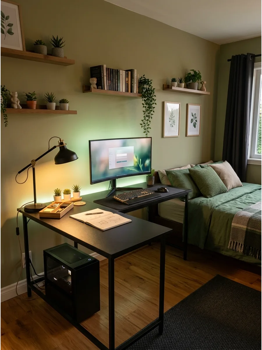 27. L-Shaped Gaming Desk