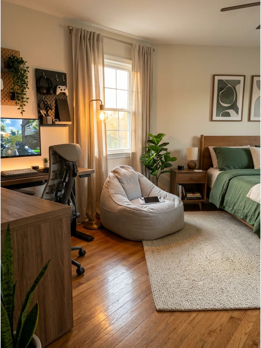 36. Reading and Gaming Corner