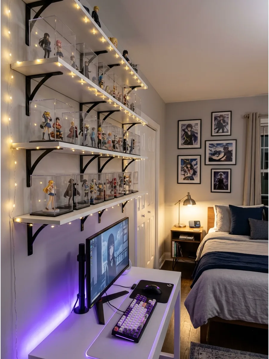 43. Anime Gaming Bedroom