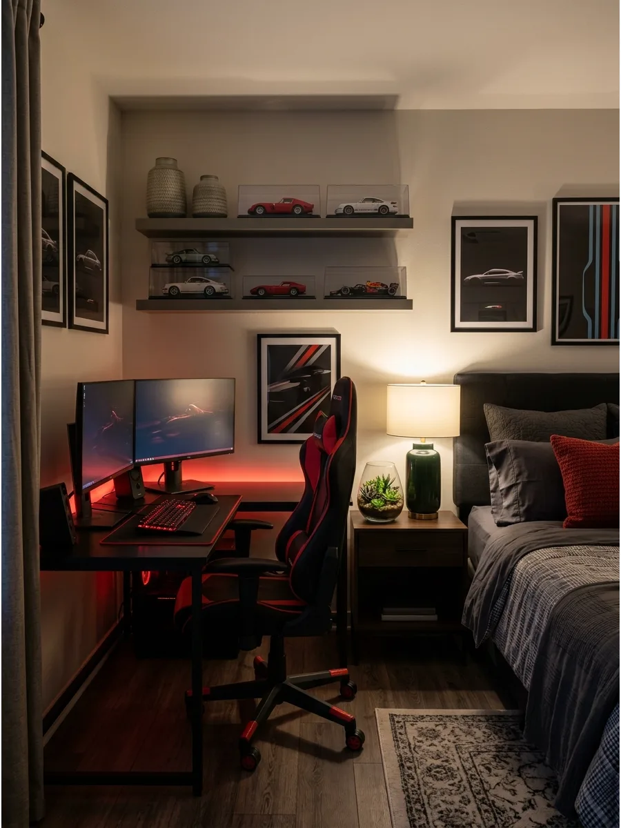 45. Racing Gaming Bedroom