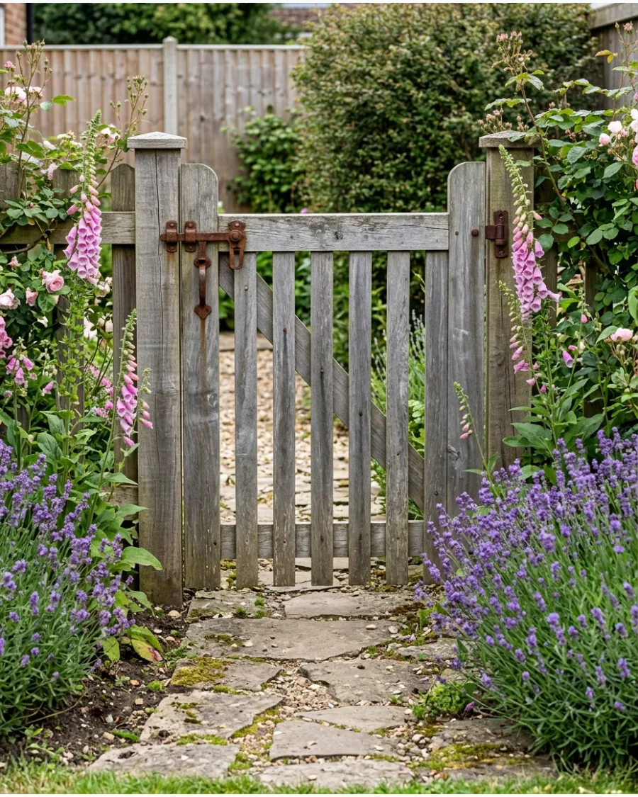 23. English Cottage Garden Gate