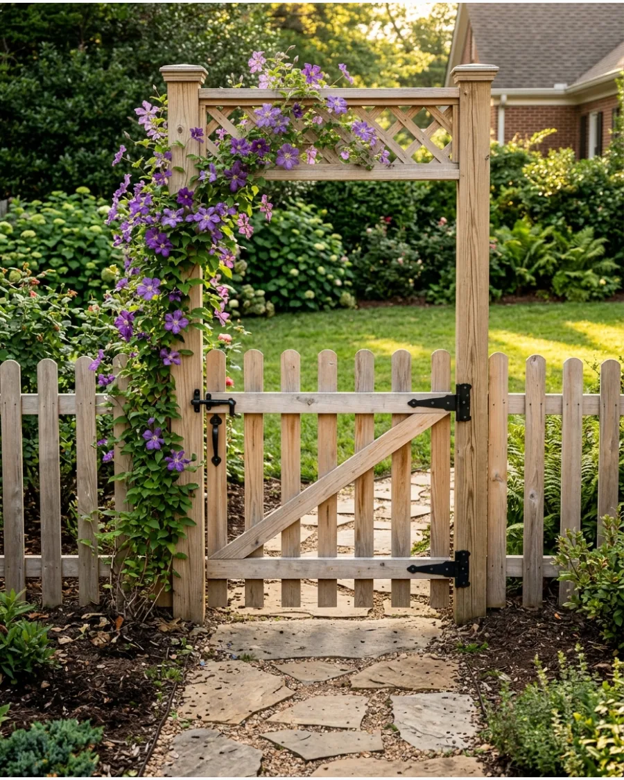 44. Clematis Garden Gate