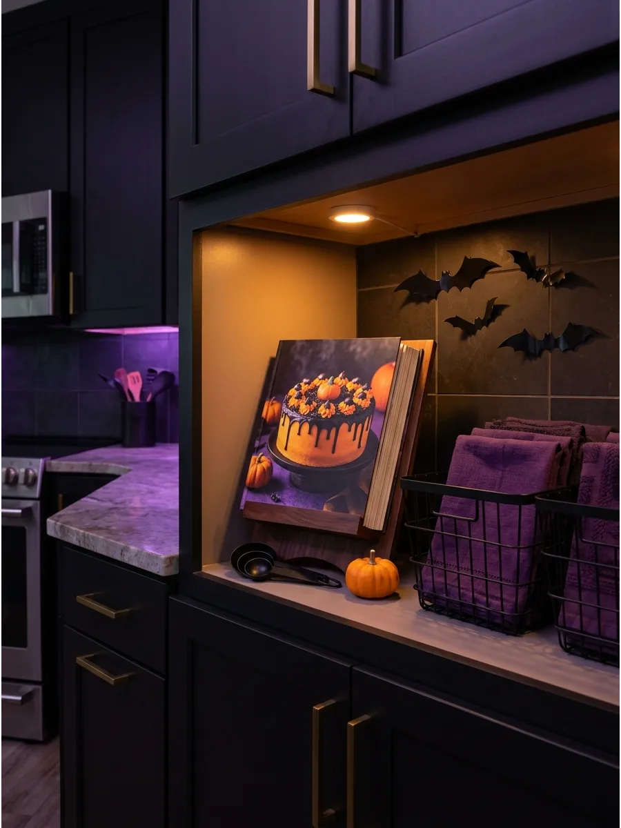 10. Add a Halloween Cookbook Display