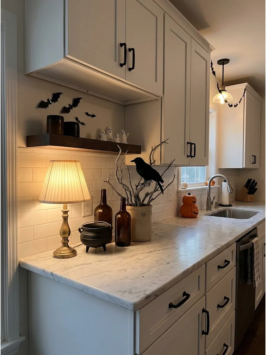 4. Style a Witchy Kitchen Corner