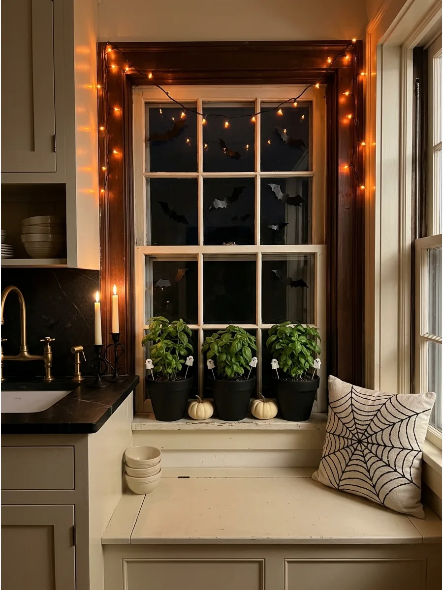 45. Create a Halloween Windowsill Garden