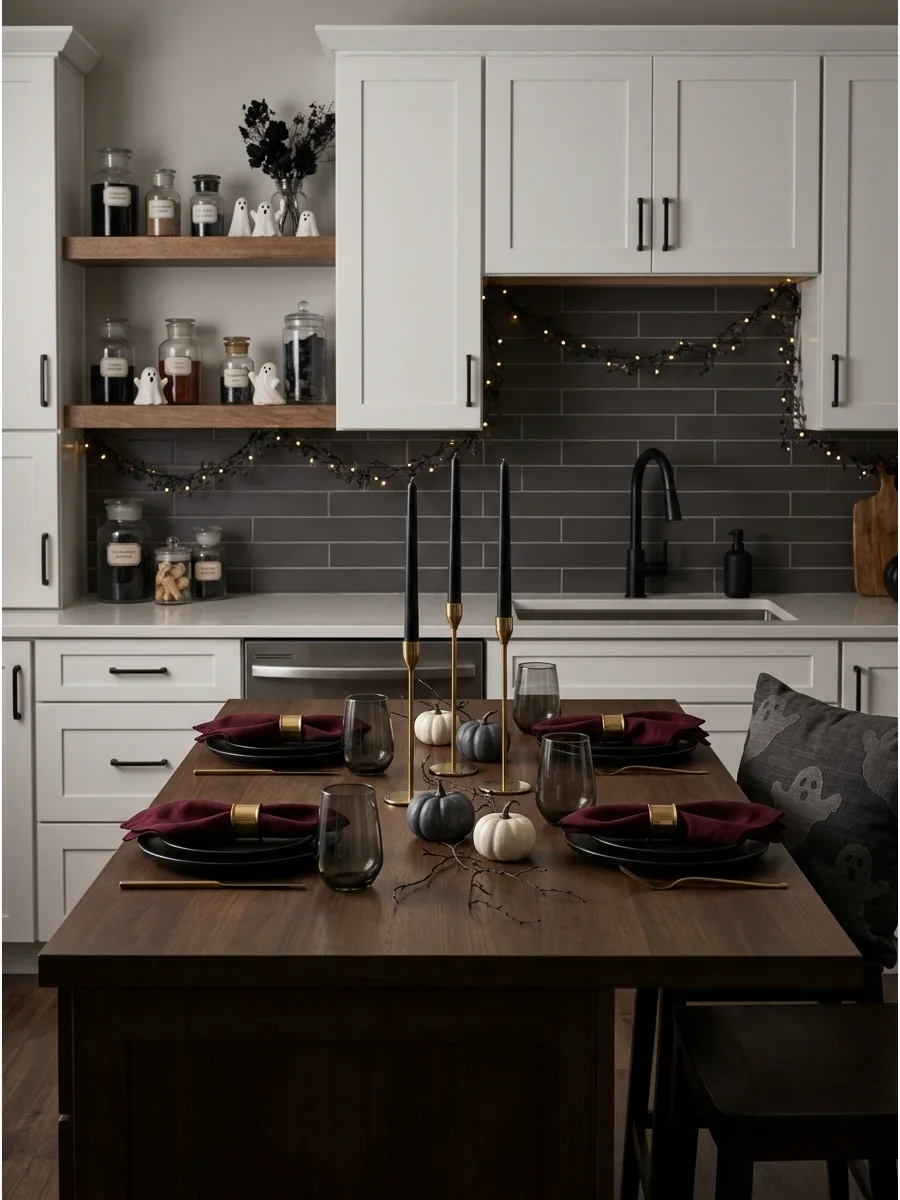47. Create an Elegant Halloween Tablescape