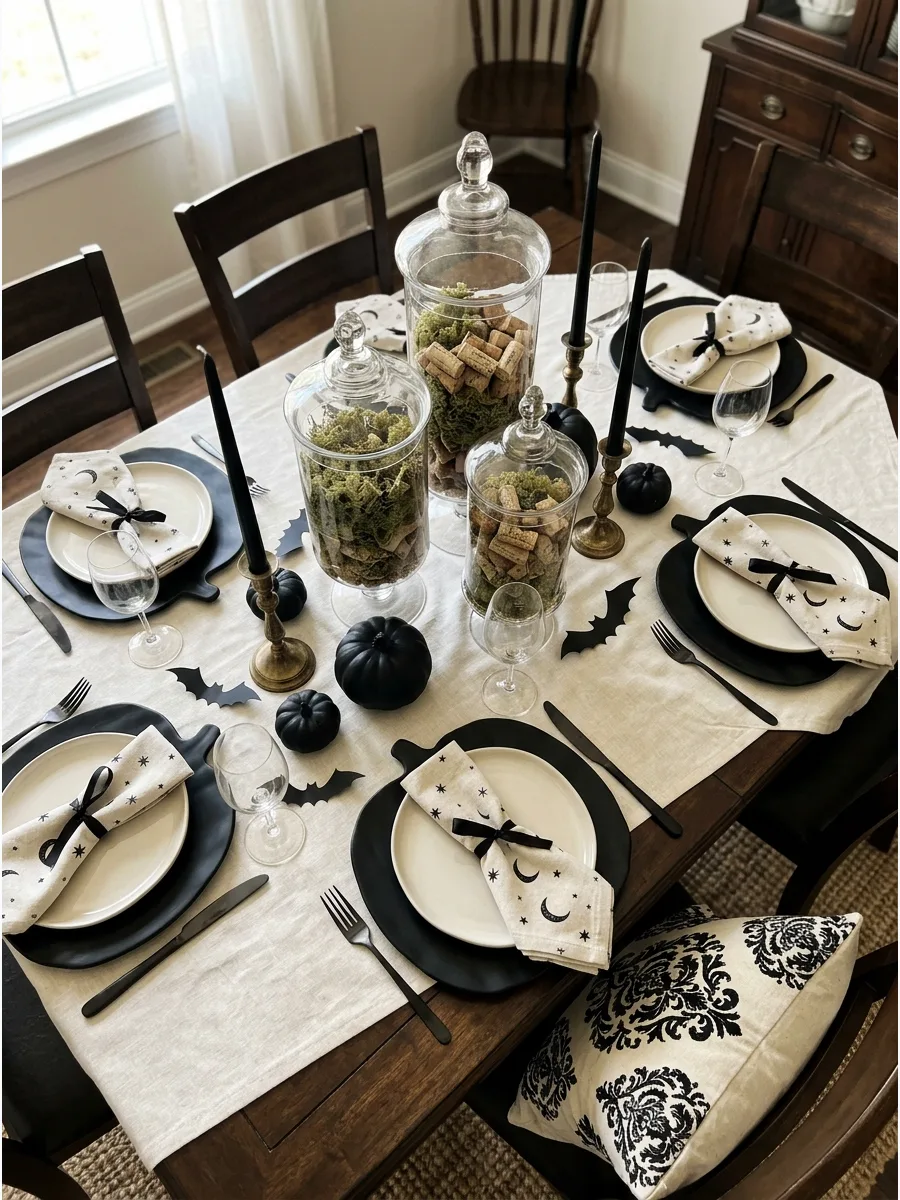 21. Glass Apothecary Jar Set