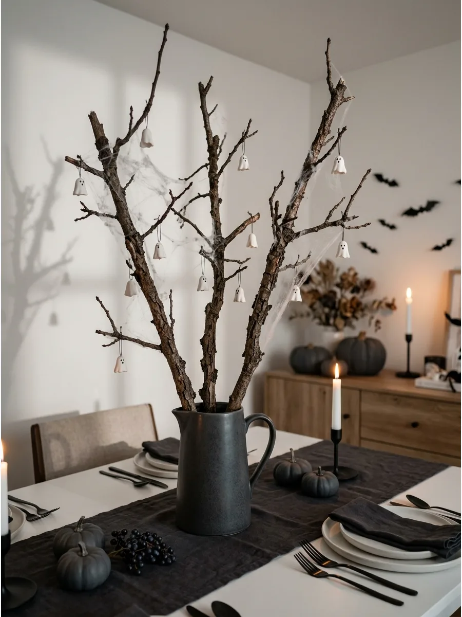 34. Structural Bare Oak Branches