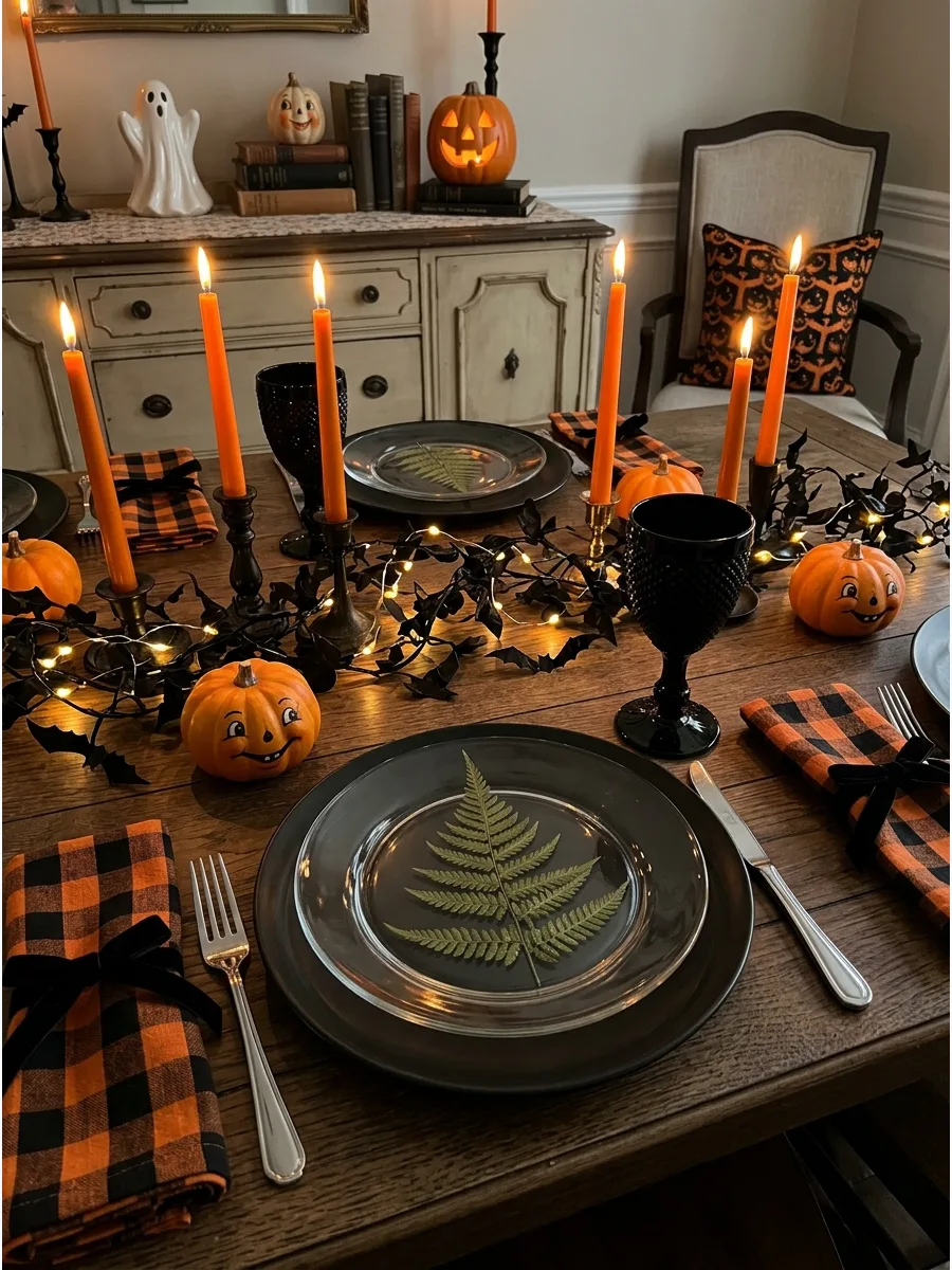 39. Shadowy Pressed Fern Accents