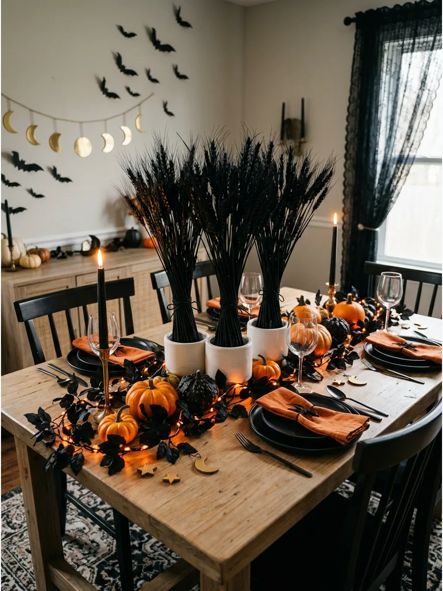 46. Blackened Wheat Stalk Bundles