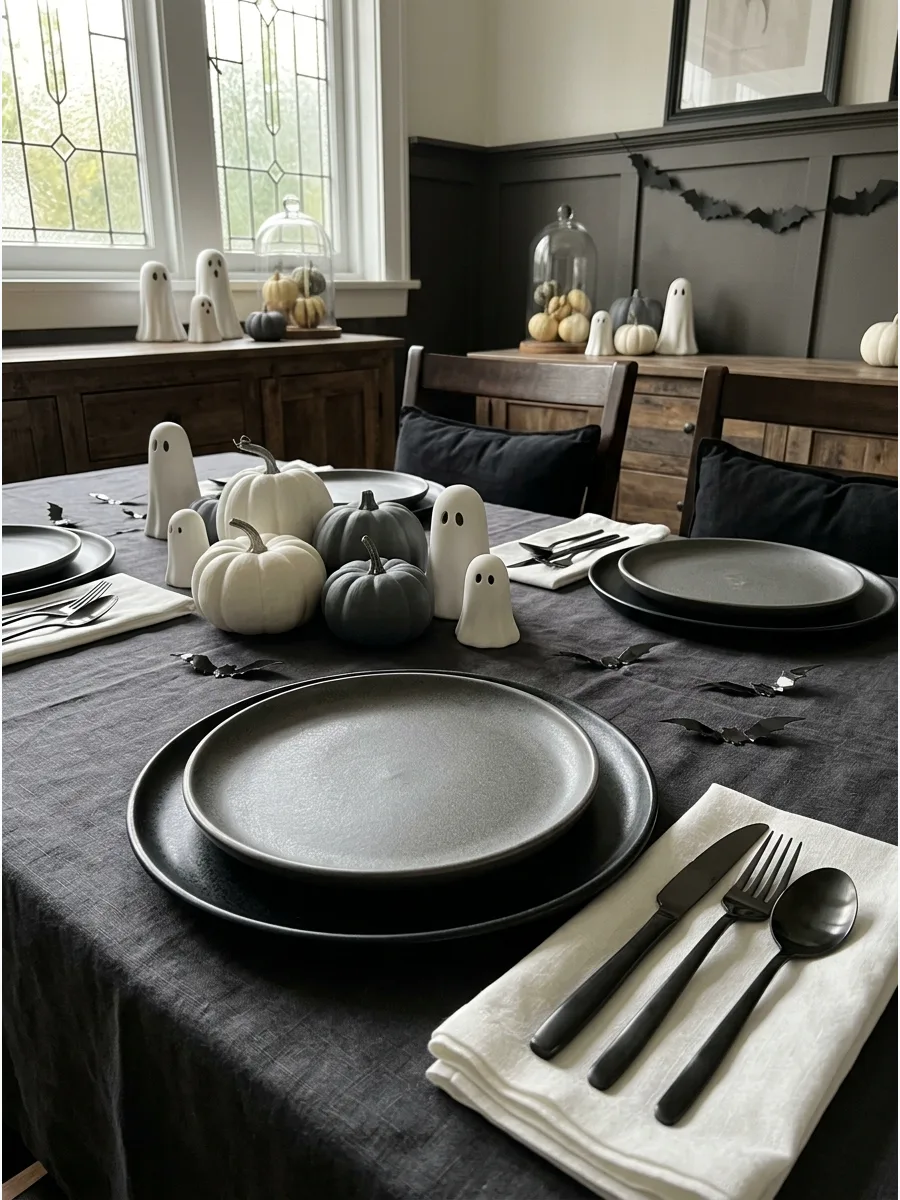 49. Matte Grey Stoneware Plates