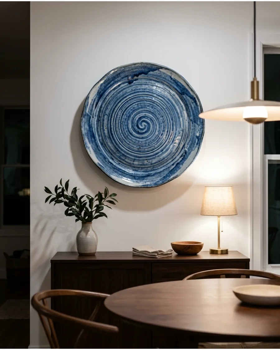 38. Oversized Statement Plate