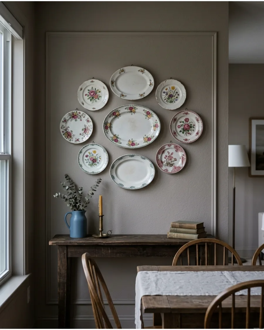 4. Oval Plate Wall